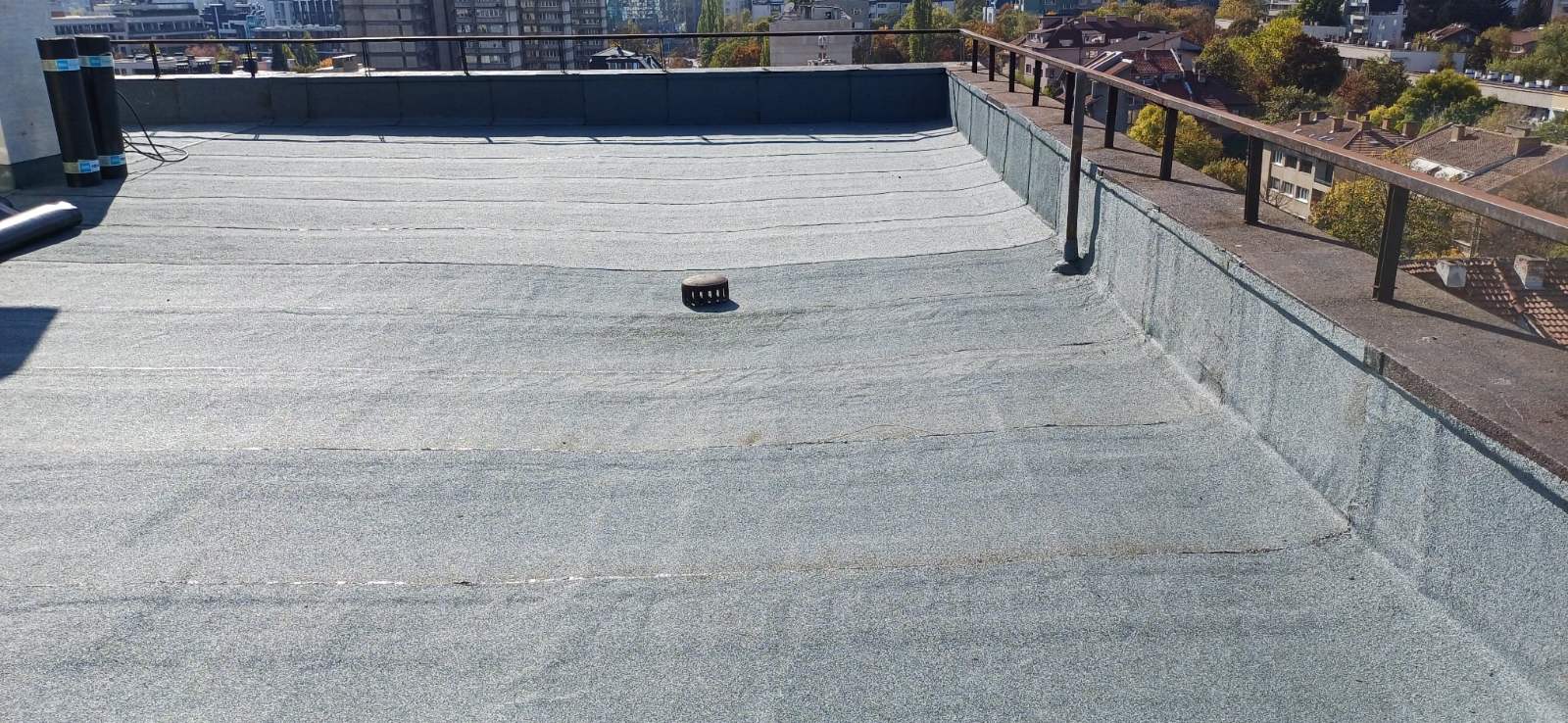 Хидроизолация на плосък покрив